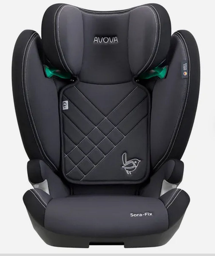 Siège auto Avova sora-fix - i-size - gris et noir (100-150cm)