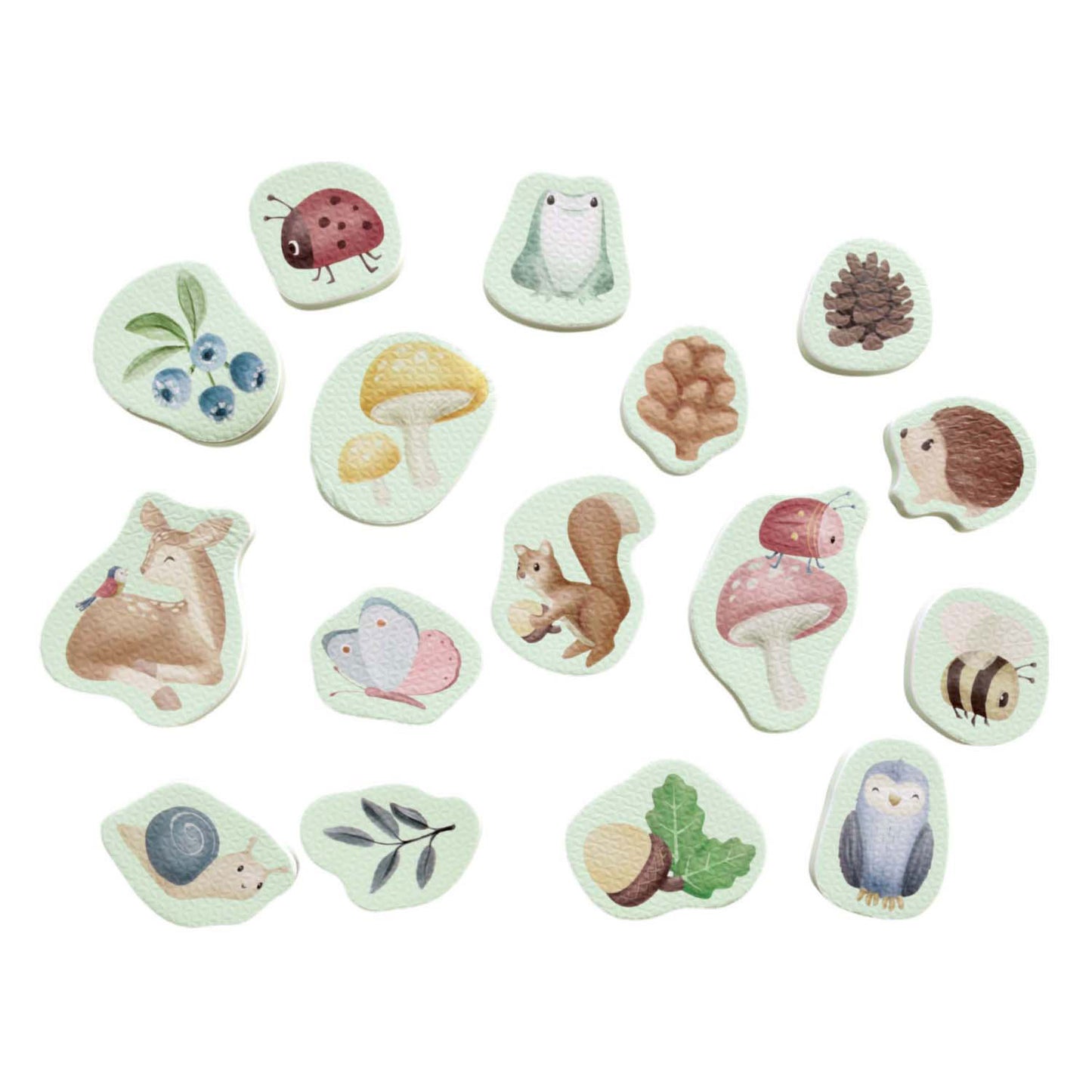 Petites figurines de mousse néerlandaise
