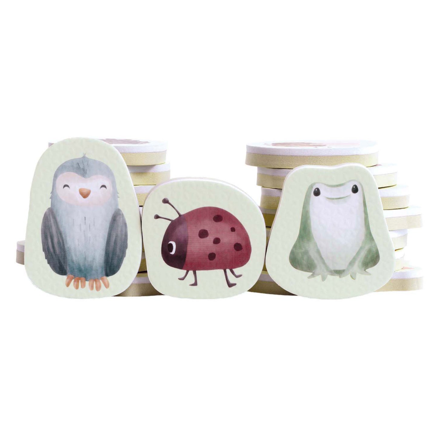 Petites figurines de mousse néerlandaise