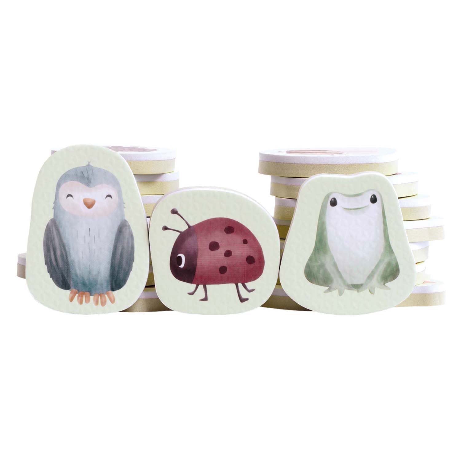 Petites figurines de mousse néerlandaise