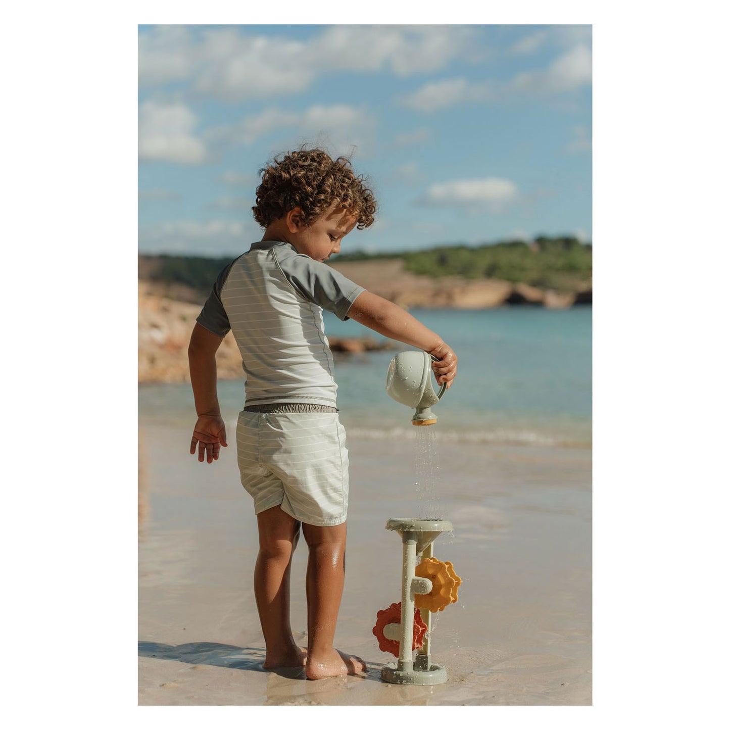 Little néerlandais de sable de verts frais