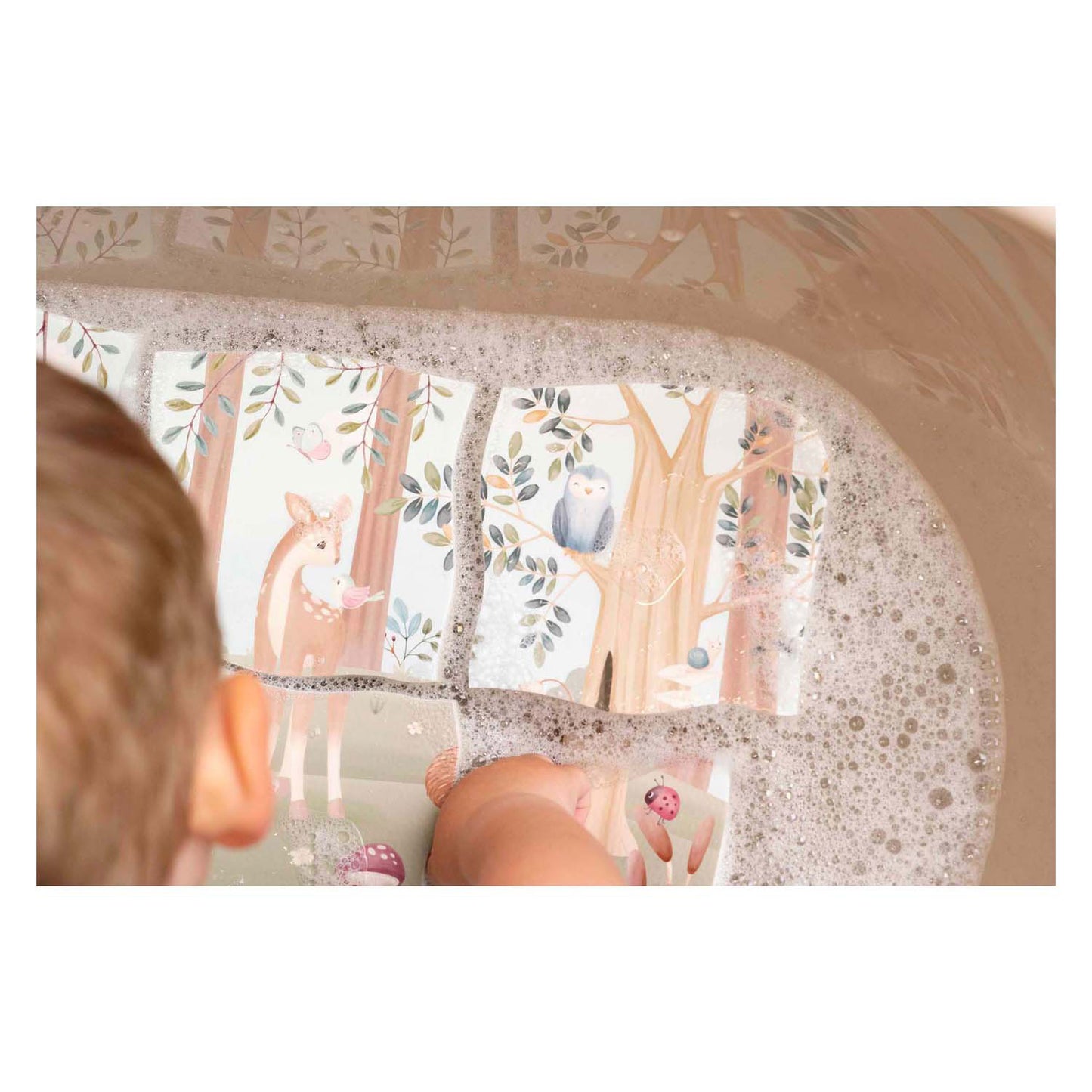 Petit puzzle de bain des amis de la forêt néerlandais