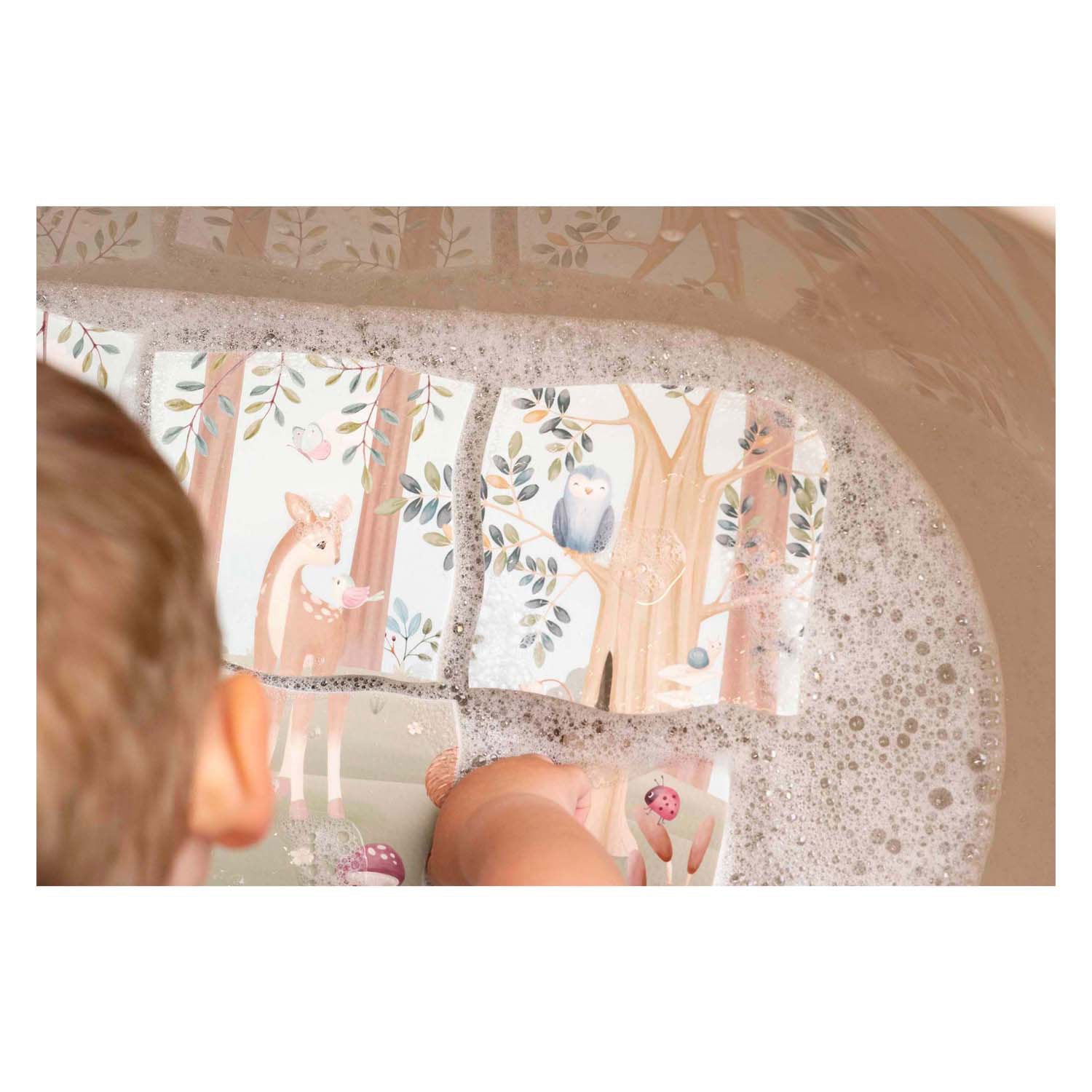 Petit puzzle de bain des amis de la forêt néerlandais