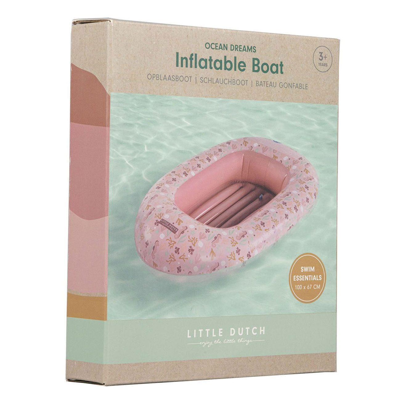 Little Dutch Ocean Dreams Boot rose, 100x67cm