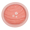 Petite piscine hollandaise Fleurs et papillons 150 cm rose
