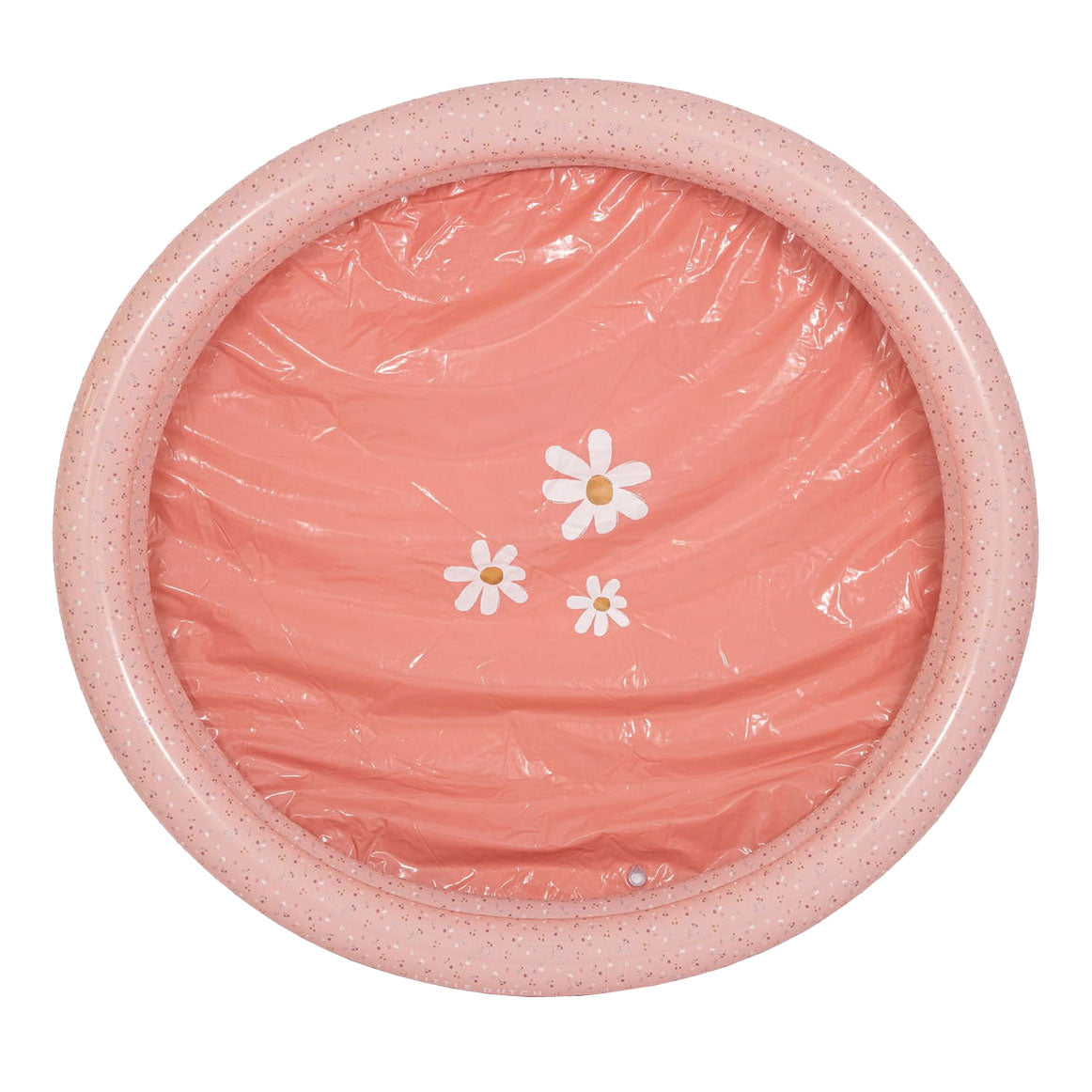 Petite piscine hollandaise Fleurs et papillons 150 cm rose