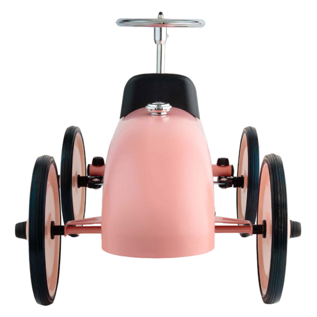 Petite voiture de marche rétro néerlandaise 75x40x40 cm rose