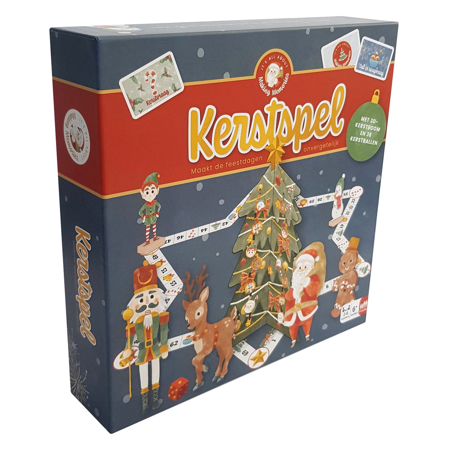 Jeu en plein air faisant des souvenirs jeu de Noël