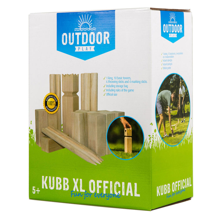 Play extérieur extérieur XL avec 21 pièces en bois