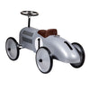Retro Roller Metal Walking Car Jean 75x40x40 cm Silver