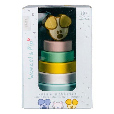 Rubo Toys et Pip Pip Baby Stack Tower, 7dlg.