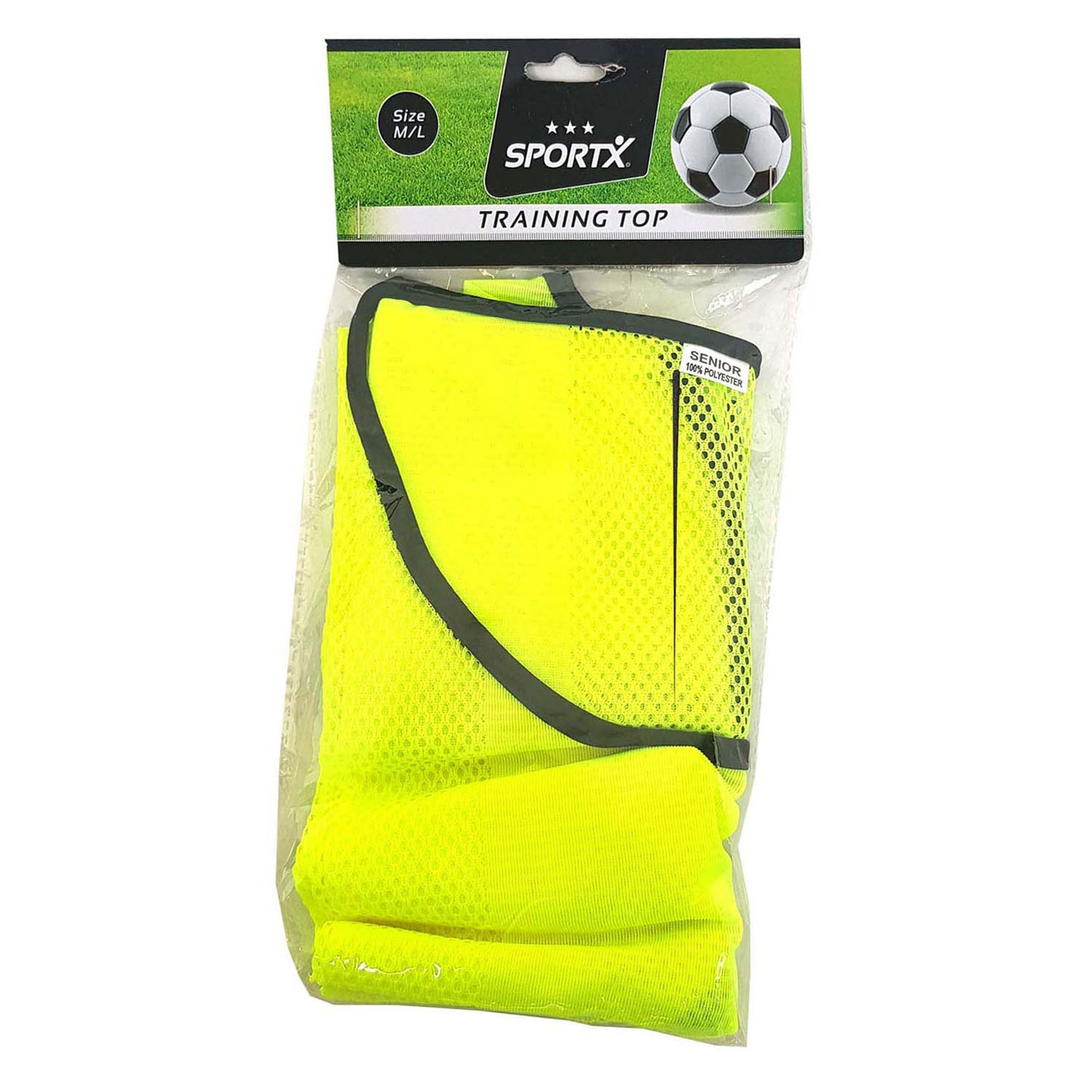 Gilets d'entraînement sportx m l jaune