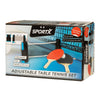 Réseau de tennis de table roulable sportx avec 2 chauves-souris