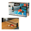 Réseau de tennis de table roulable sportx avec 2 chauves-souris