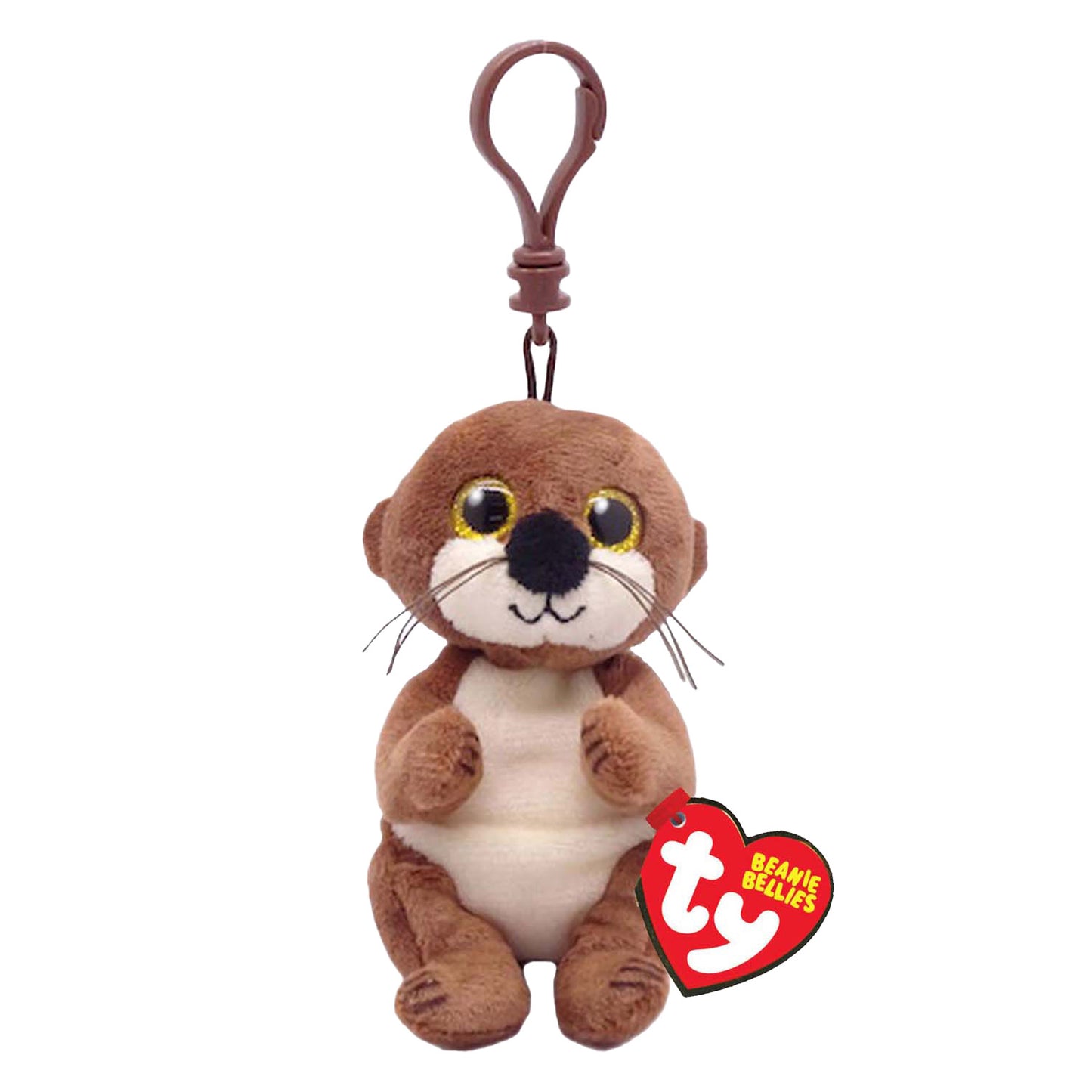Ty Ty Beanie Babies Bellies Clix Hug Otter Mitch 10 cm