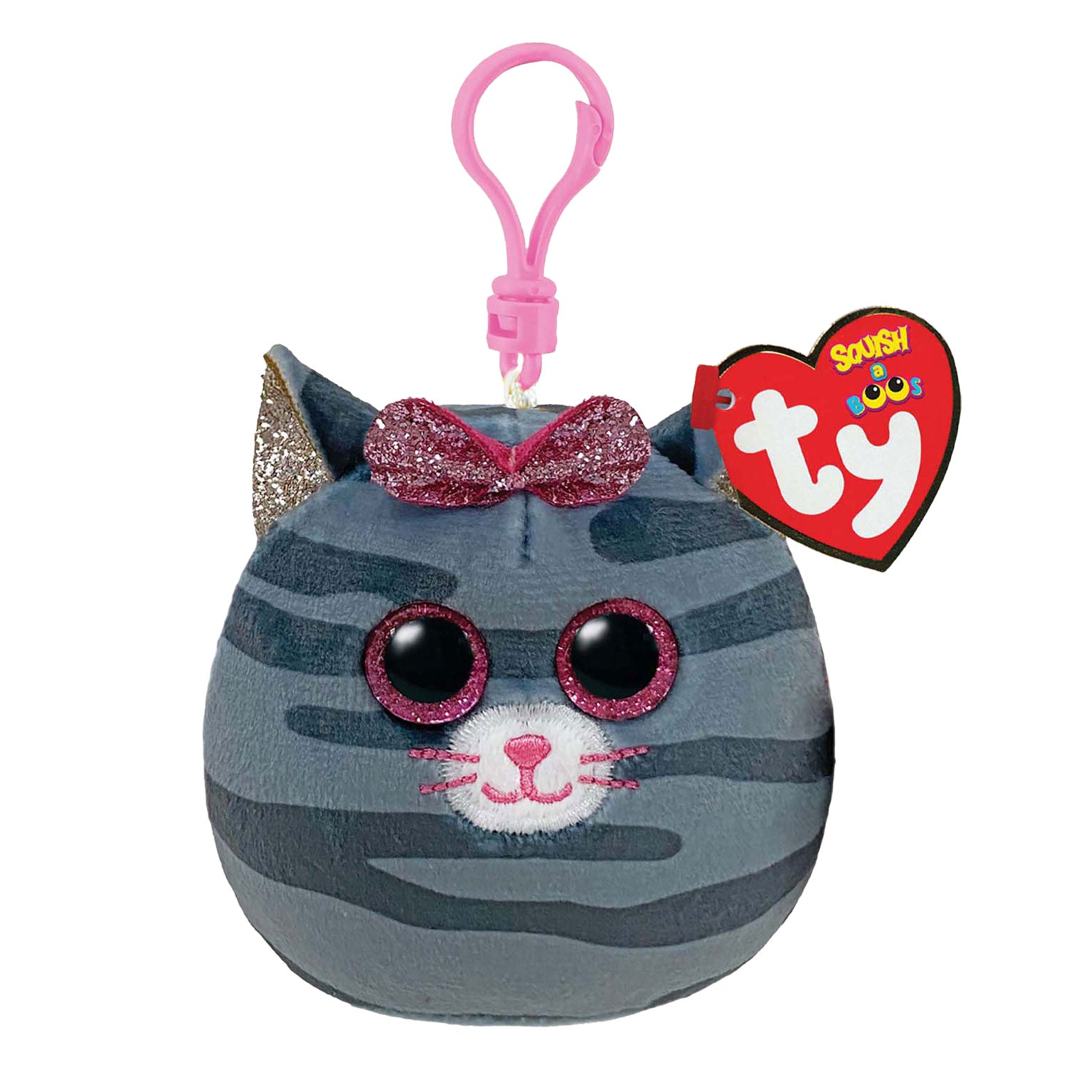 Ty beanie Ty Squish a boo clips kiki chat, 8cm
