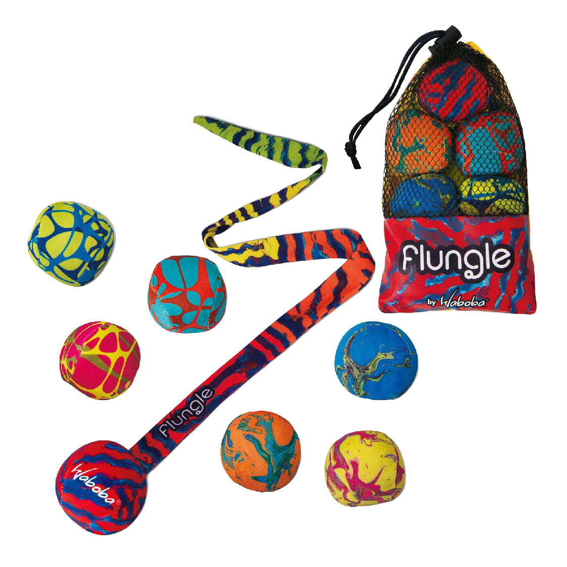 Waboba Waboba Flungle Tailball 7 pièces