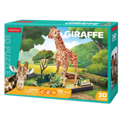 Girafe de puzzle de la 3d Fun cubic