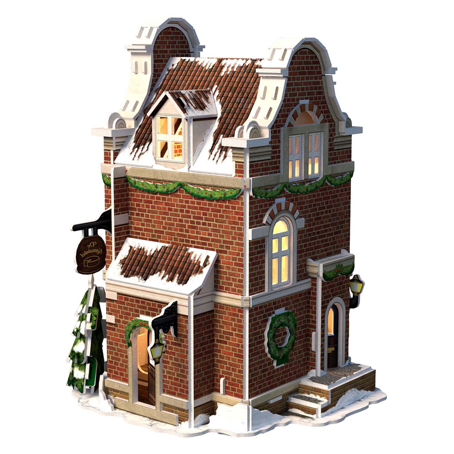 Fun 3d Puzzle Shathesine de Fun Cubic avec éclairage LED