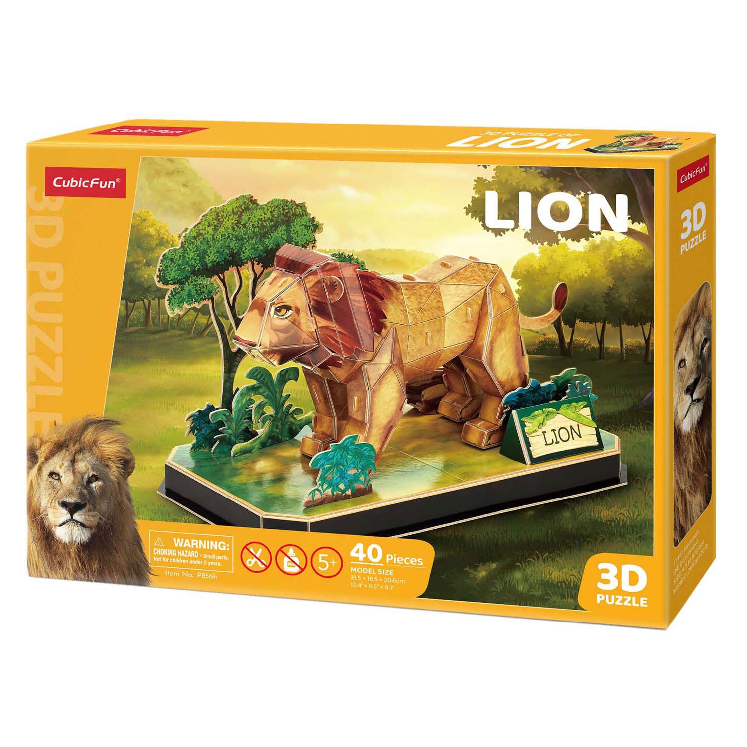 Lion de puzzle de Fun Cumbic Fun