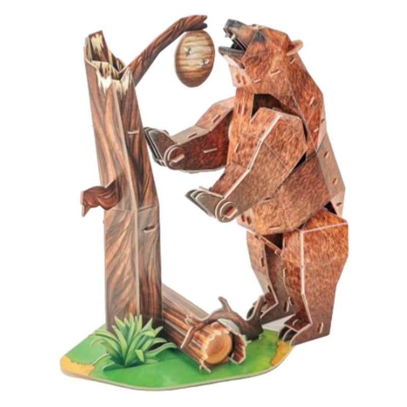 Puzzle de Fun 3d Cubic National Geographic Brown Bear