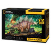 Puzzle 3D Cubic National Geographic Stegosaurus