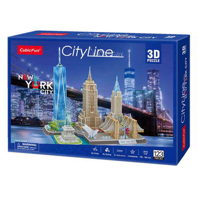 Cubic Fun 3d Puzzle City Line New York City