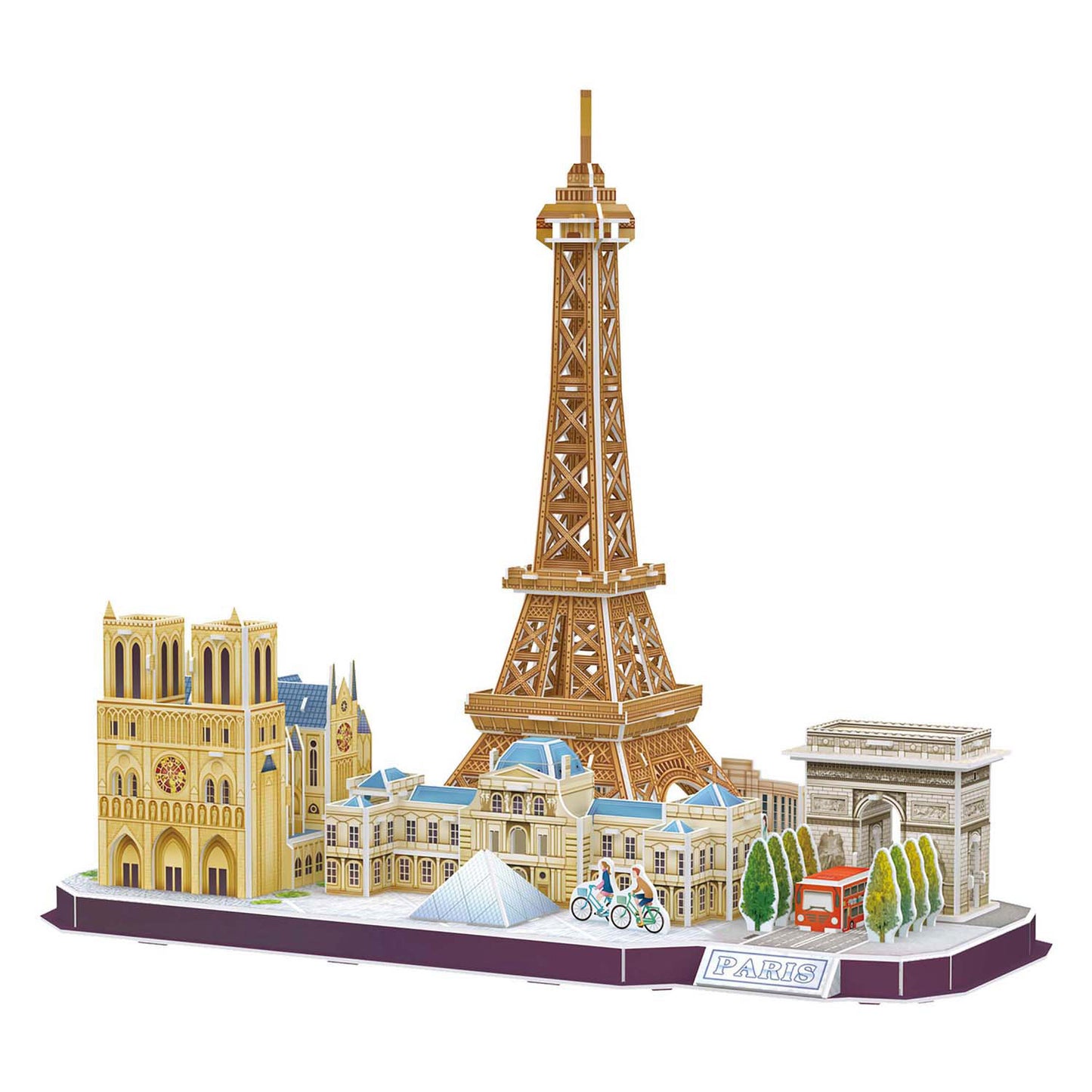 Cubic Fun 3d Puzzle City Line Paris