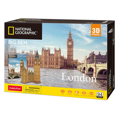 Puzzle 3d Fun Cubic National Geographic Big Ben
