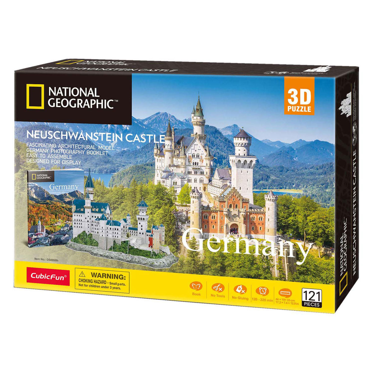 Cubic Fun 3d Puzzle National Geographic Neuschwanstein Castle