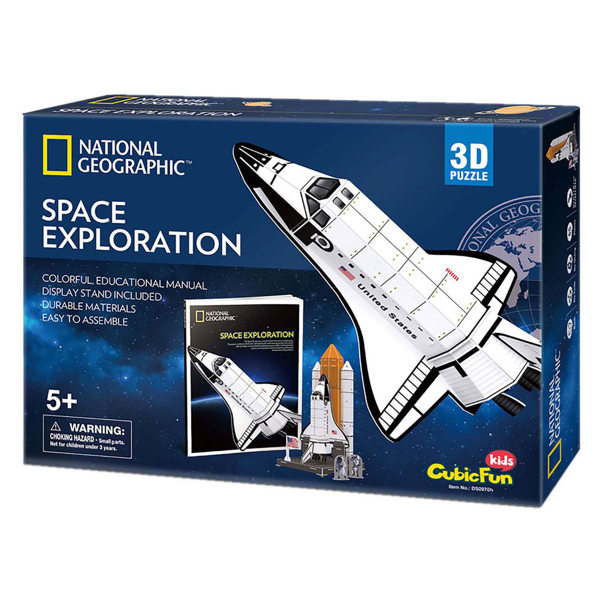 Découvrez l'espace national de puzzle 3d National Fun Cubic
