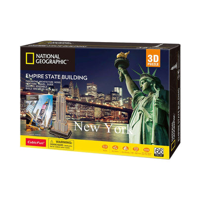 Cubic Fun 3d Puzzle National Geographic Empire Building