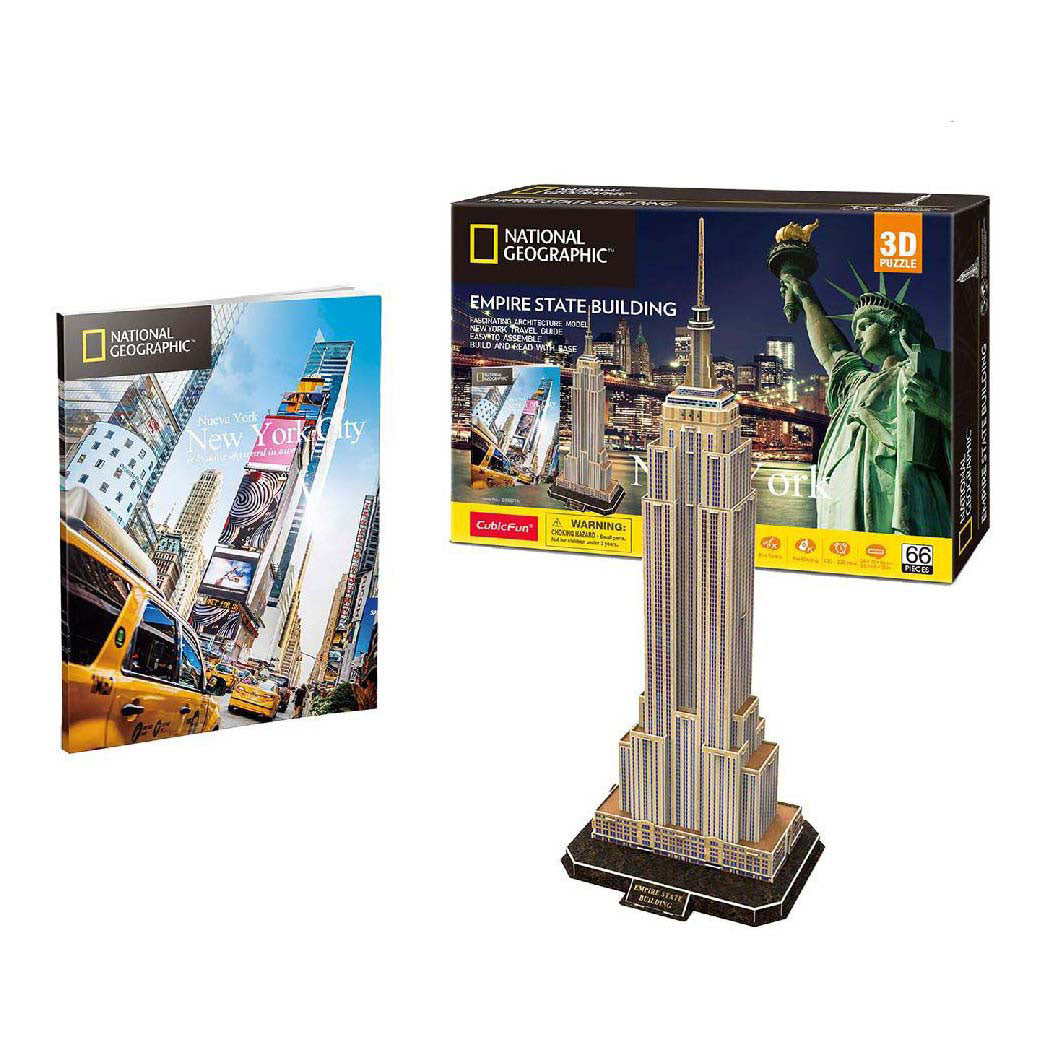 Cubic Fun 3d Puzzle National Geographic Empire Building