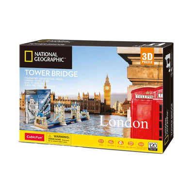 Puzzle de Fun Cubic 3D National Geographic Tower Bridge