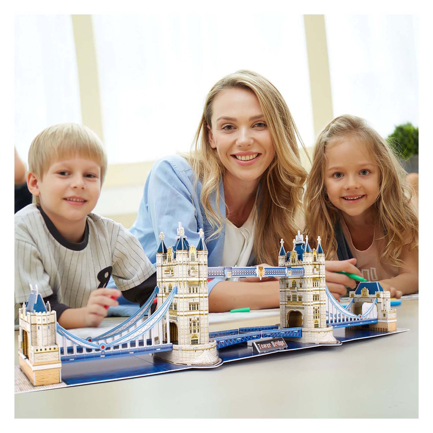 Puzzle de Fun Cubic 3D National Geographic Tower Bridge