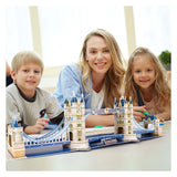 Puzzle de Fun Cubic 3D National Geographic Tower Bridge - afbeelding 5