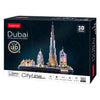 Cubic Fun 3d Puzzle City Line Dubai avec éclairage LED