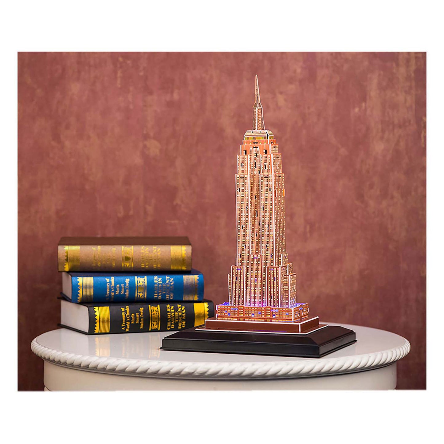 Cubic Fun 3D Puzzle Empire State Building avec éclairage LED