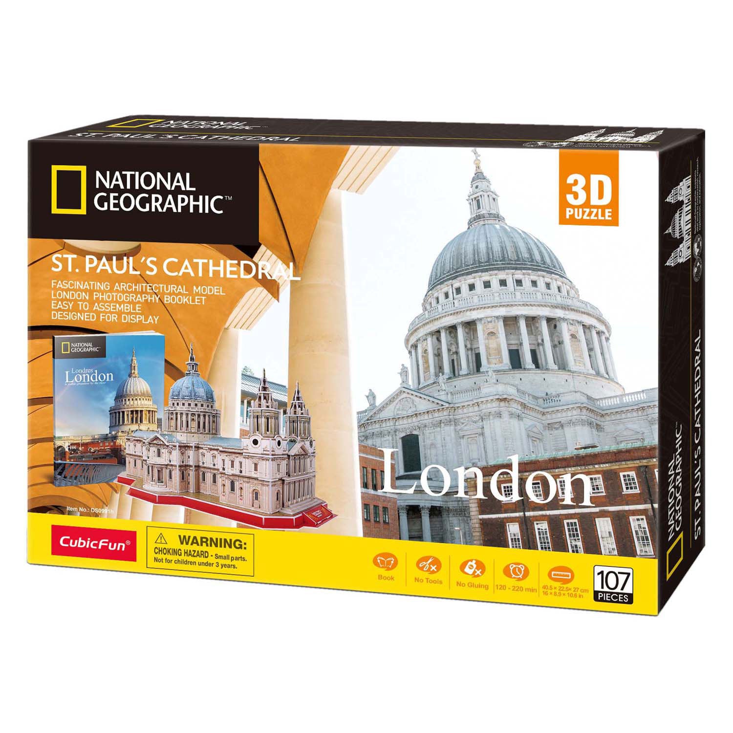 Cubic Fun 3d Puzzle National Geographic St. Cathédrale Paul