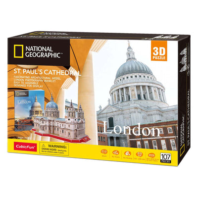 Cubic Fun 3d Puzzle National Geographic St. Cathédrale Paul