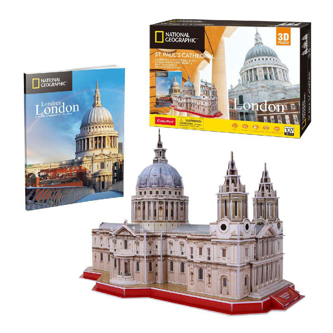 Cubic Fun 3d Puzzle National Geographic St. Cathédrale Paul