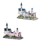 Puzzle de Fun Cubic 3d Puzzle du château de Neuschwanstein avec éclairage LED - afbeelding 4
