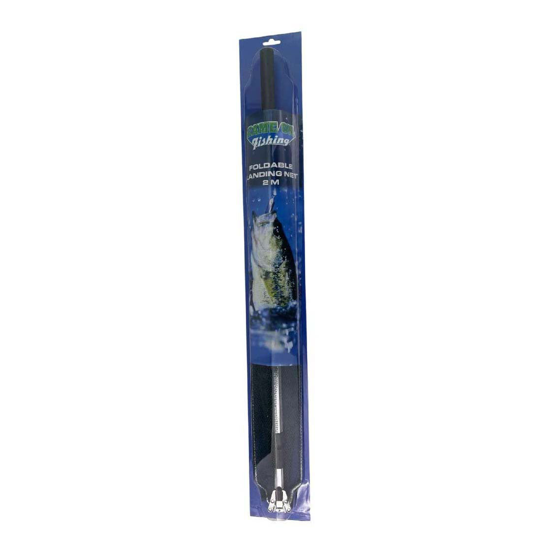 Jeu sur épuisette de pêche pliable, 2m