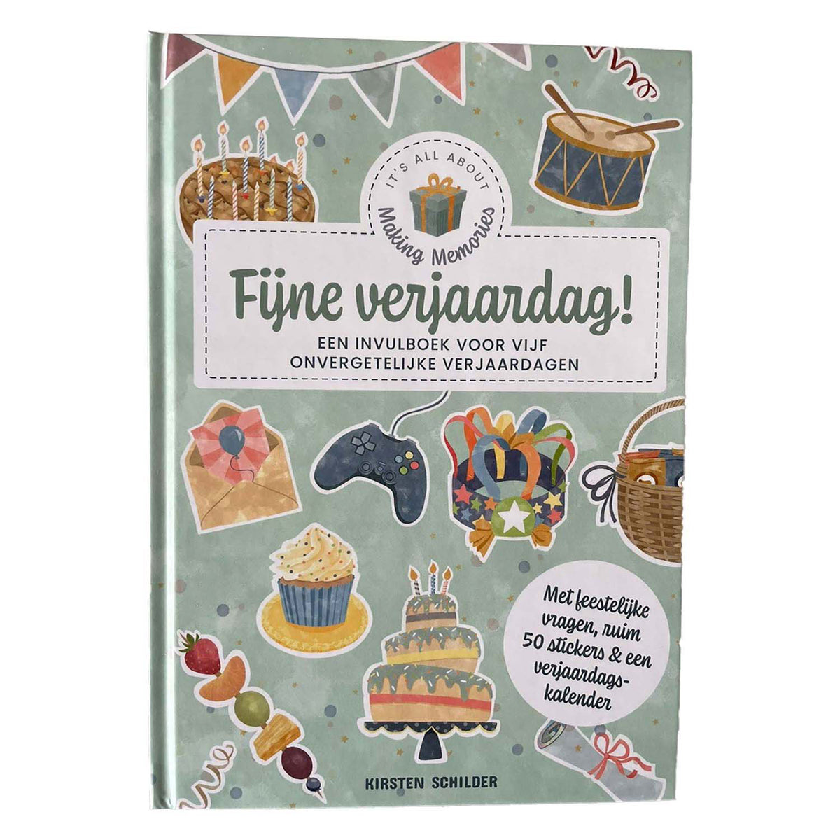 Joyeux anniversaire Book d'entrée pour cinq vengeance inadéquate