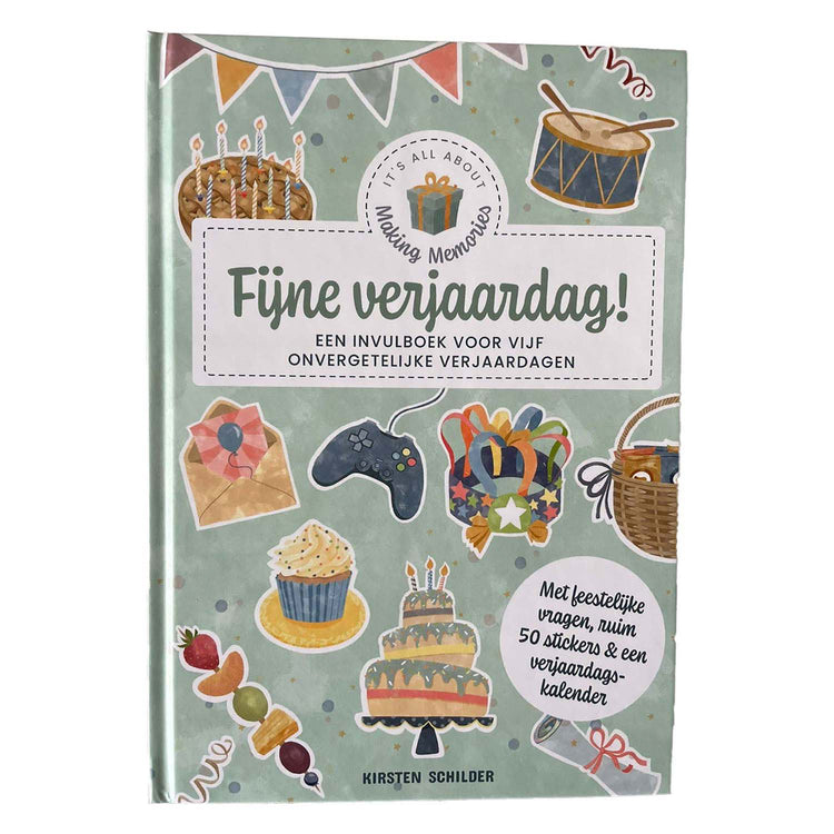 Joyeux anniversaire Book d'entrée pour cinq vengeance inadéquate