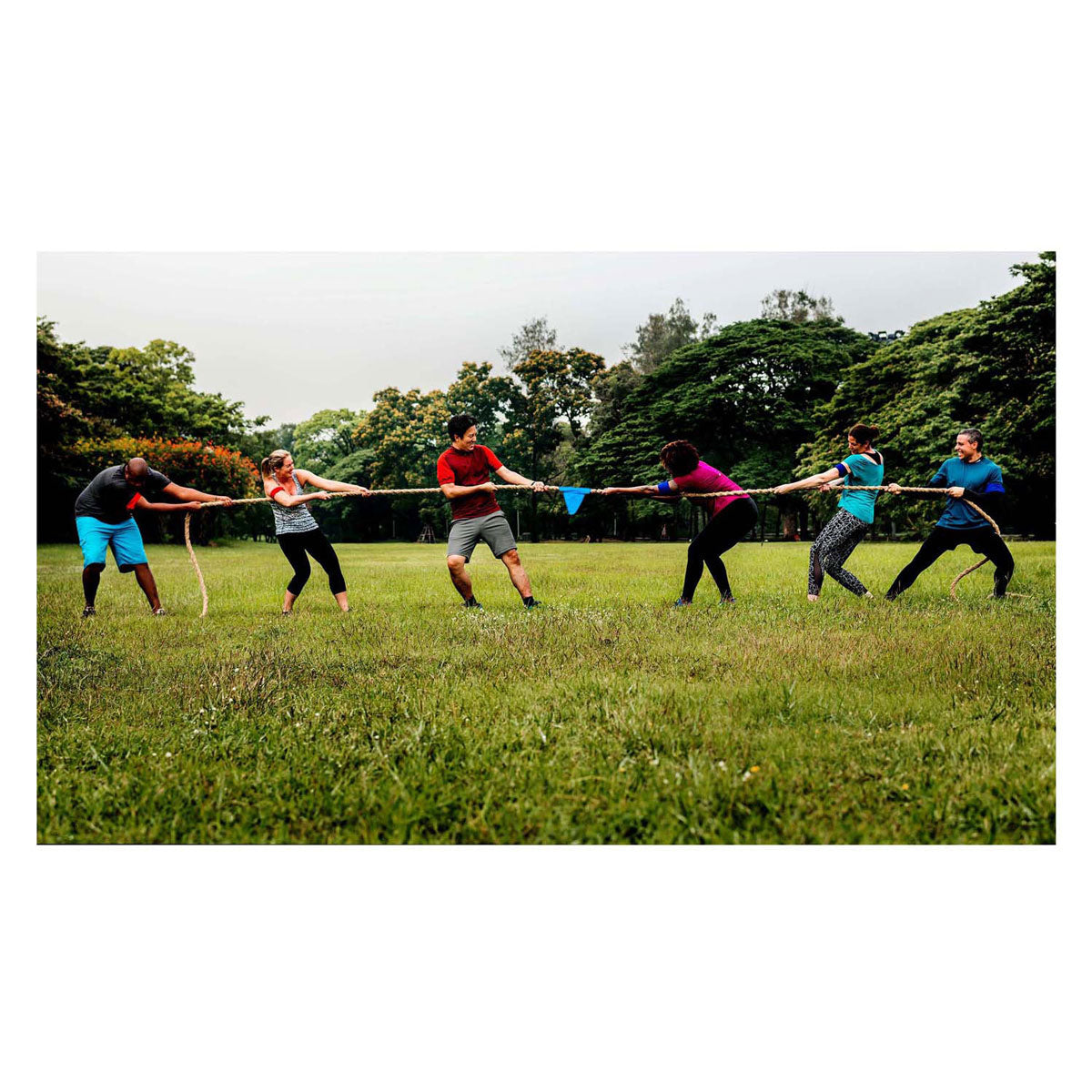 Jeu de tir à la corde en plein air, 10 mètres
