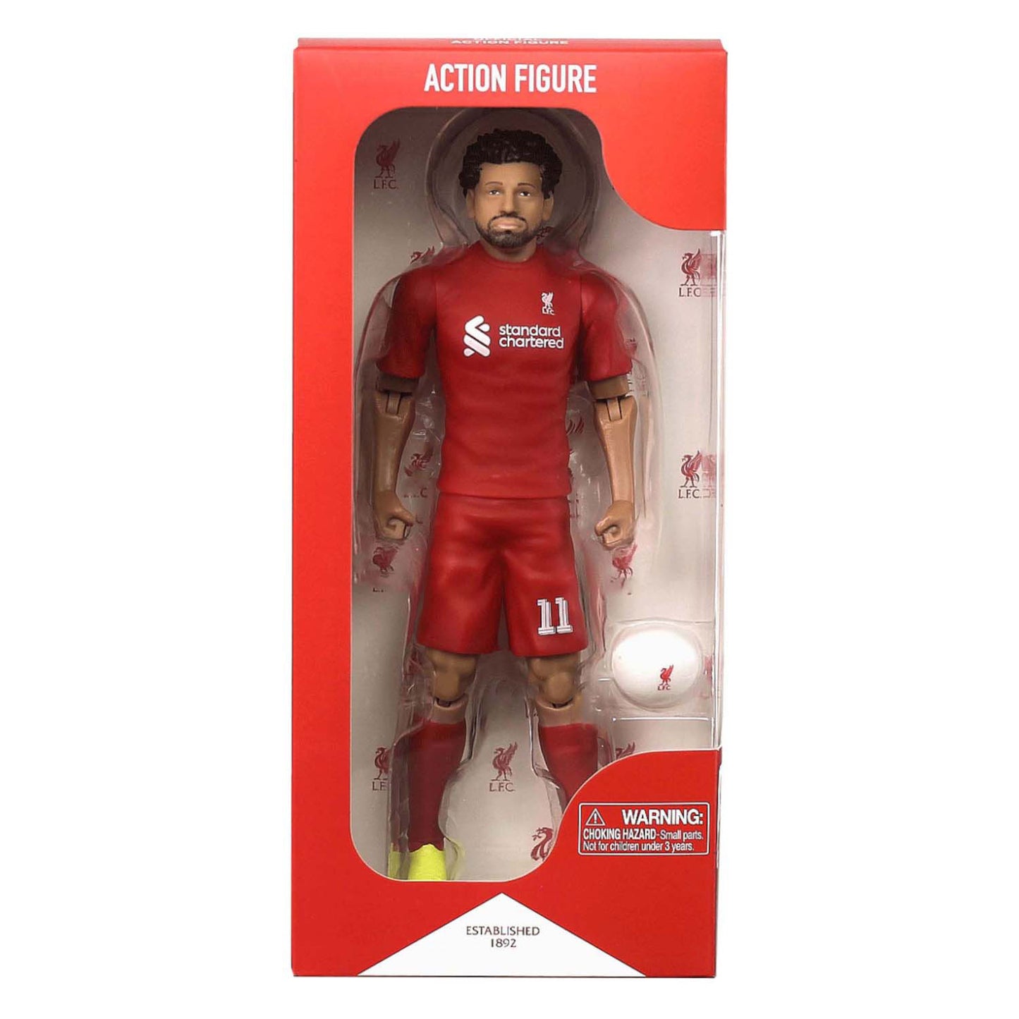 Force de football Liverpool Mohammed Salah, 20 cm