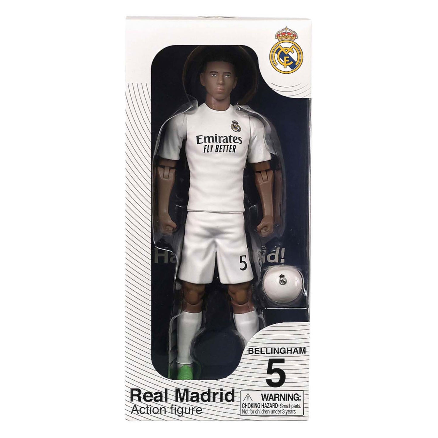 Figure de football Real Madrid Jude Bellingham, 20 cm
