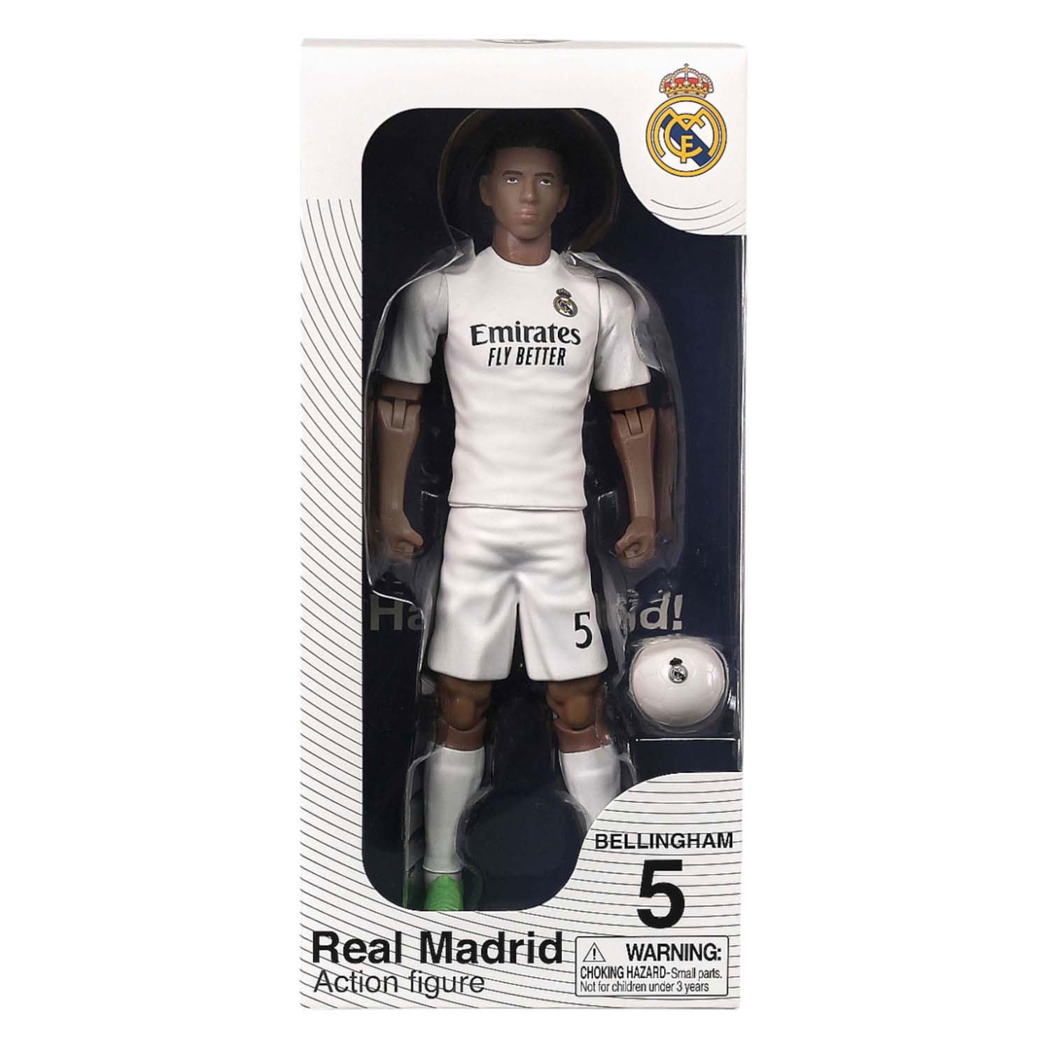 Figure de football Real Madrid Jude Bellingham, 20 cm