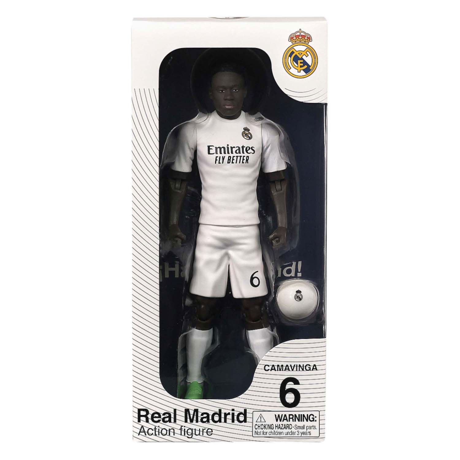 Figure de football Real Madrid Eduardo Camavinga, 20cm